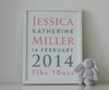 Personalised Baby Announcement