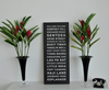 Personalised Bus Destination Canvas