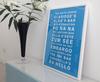 Personalised Bus Destination Print