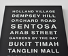 Personalised Bus Destination Canvas
