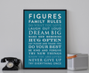 Personalised Family Rules Print
