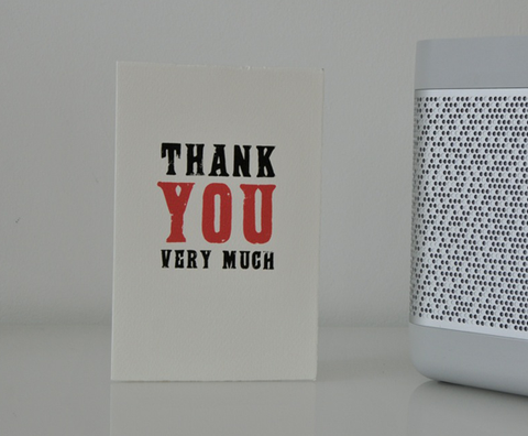Thank You Very Much