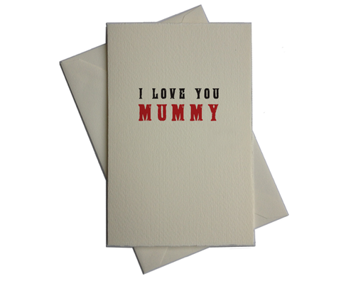 I love you