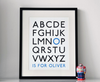 Personalised Alphabet Print